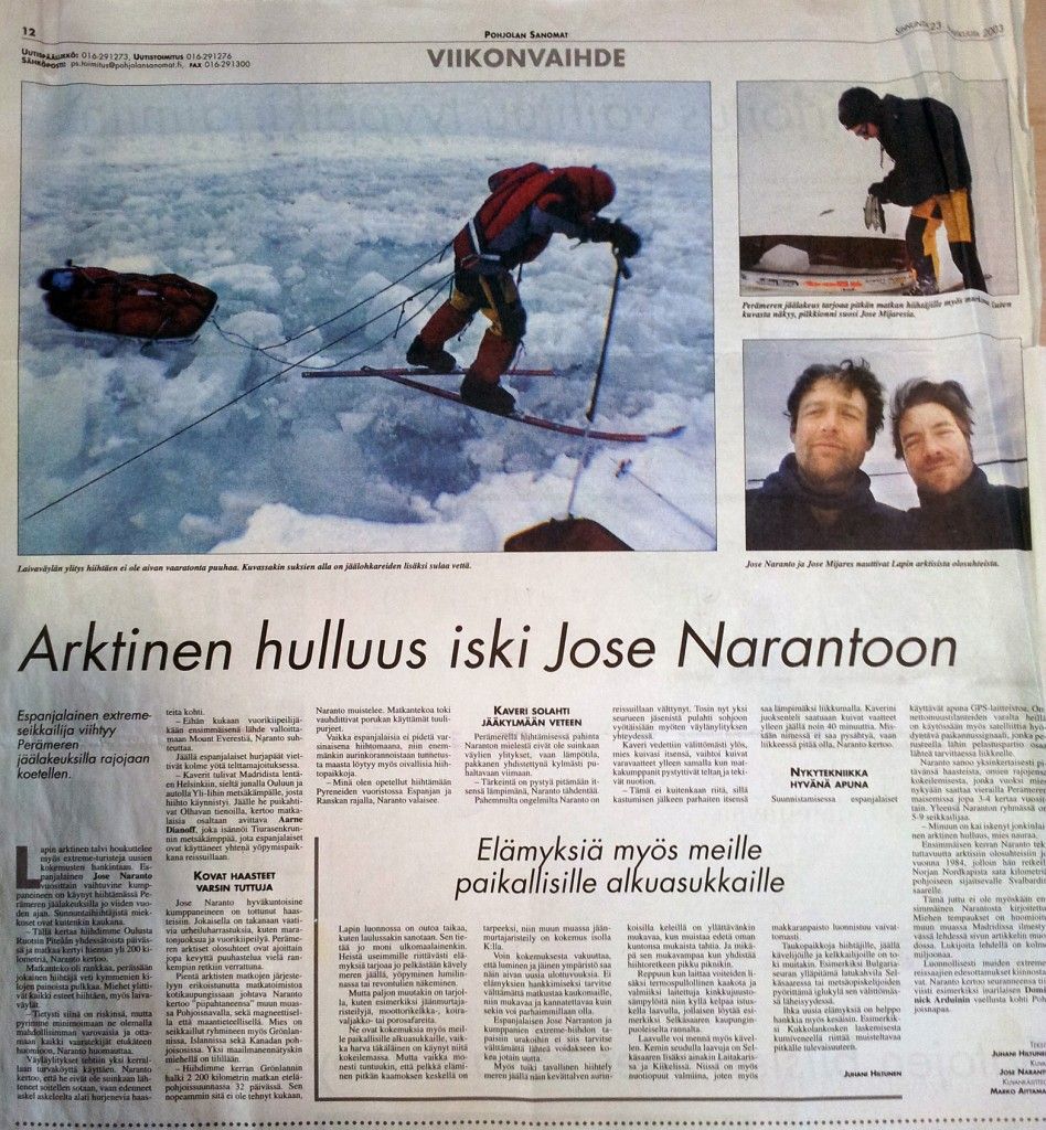 José Naranjo - Pohjolan Sanomat