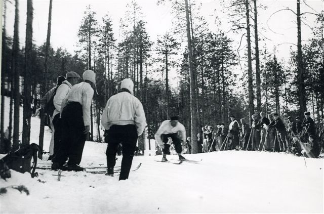 Estación de esquí de Salla en los años 30 
