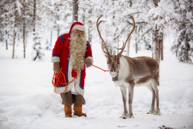 Papá Noel también tiene una oficina en Salla 