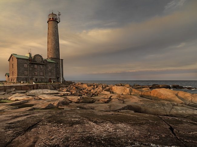 El faro de Bengtskär en el archipiélago de Hanko