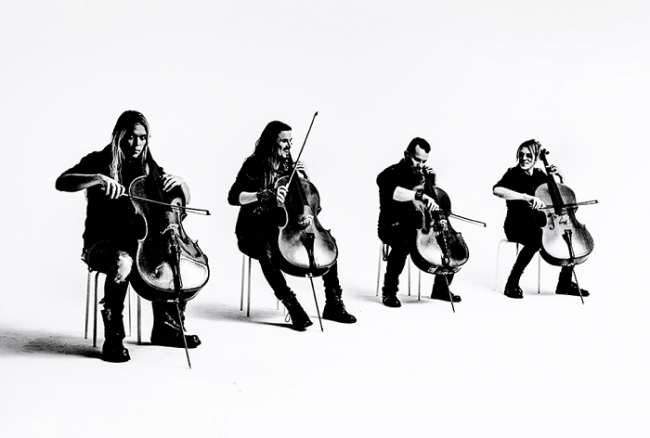 El grupo finlandés de Rock Metal, Apocalyptica 