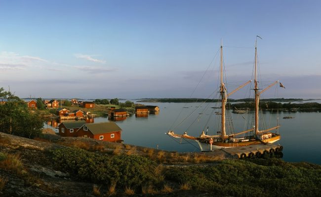 Atardecer en uno de los cientos de rincones que hay en las islas Åland 