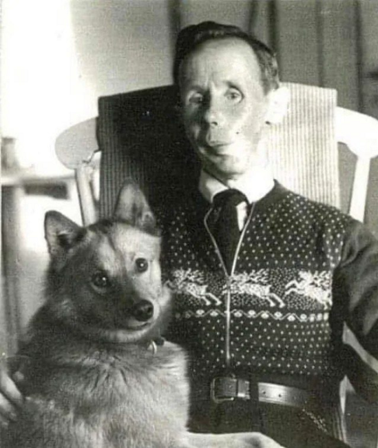 Simo-Häyhä-con-su-perro-Kille_fotoMilitaryHistoria-Facebook