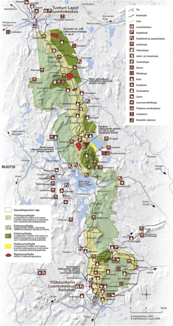 Mapa-del-Parque-Nacional-Pallas-Yllastunturi_fotoLuontoon